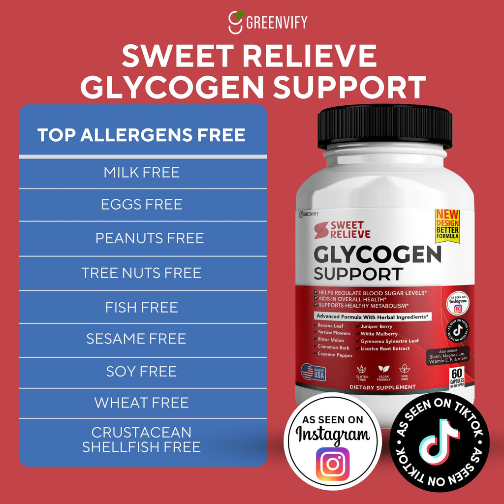 60 Capsules Glycogen Support U9452