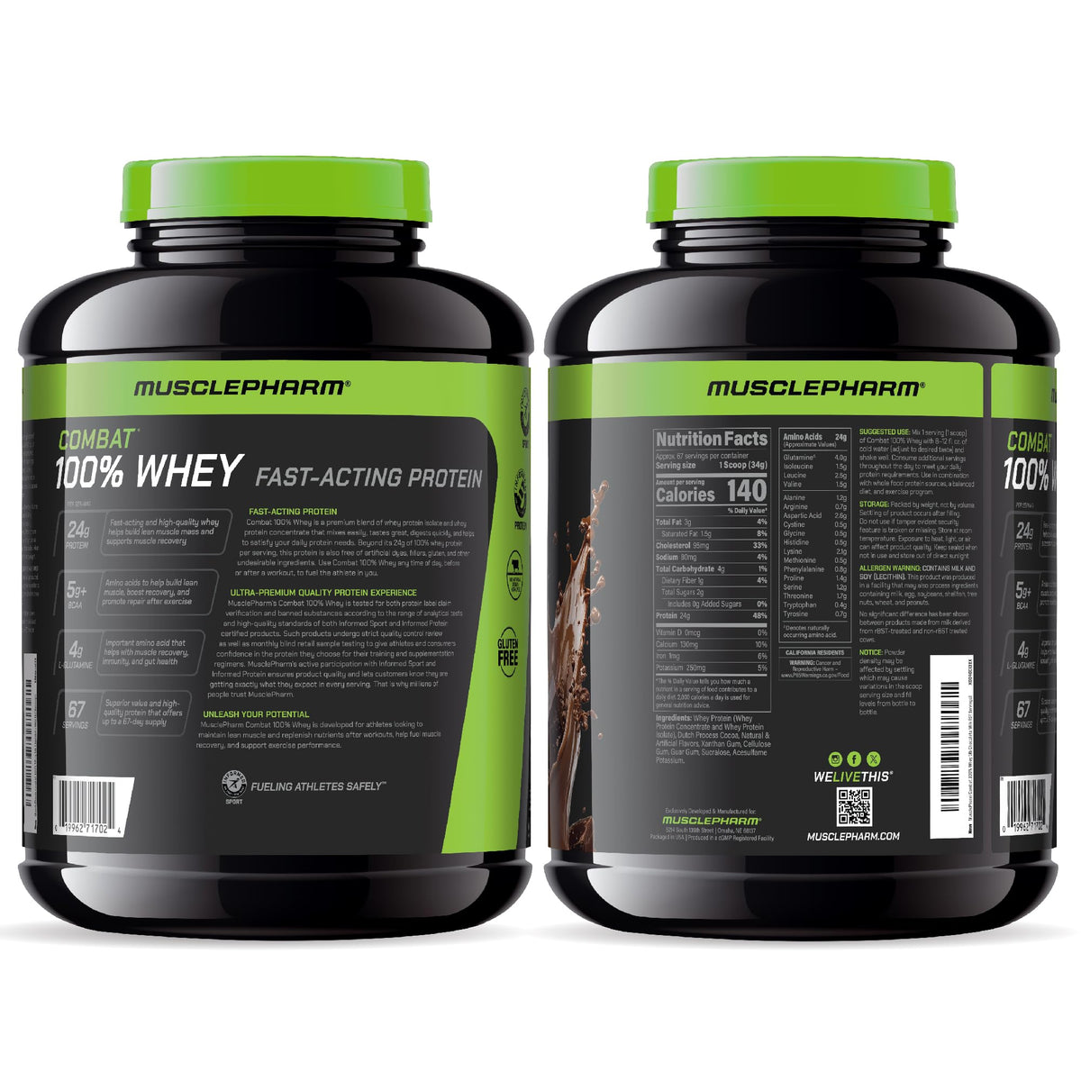 Chocolate Milk Whey Protein Powder 5 lb W51598