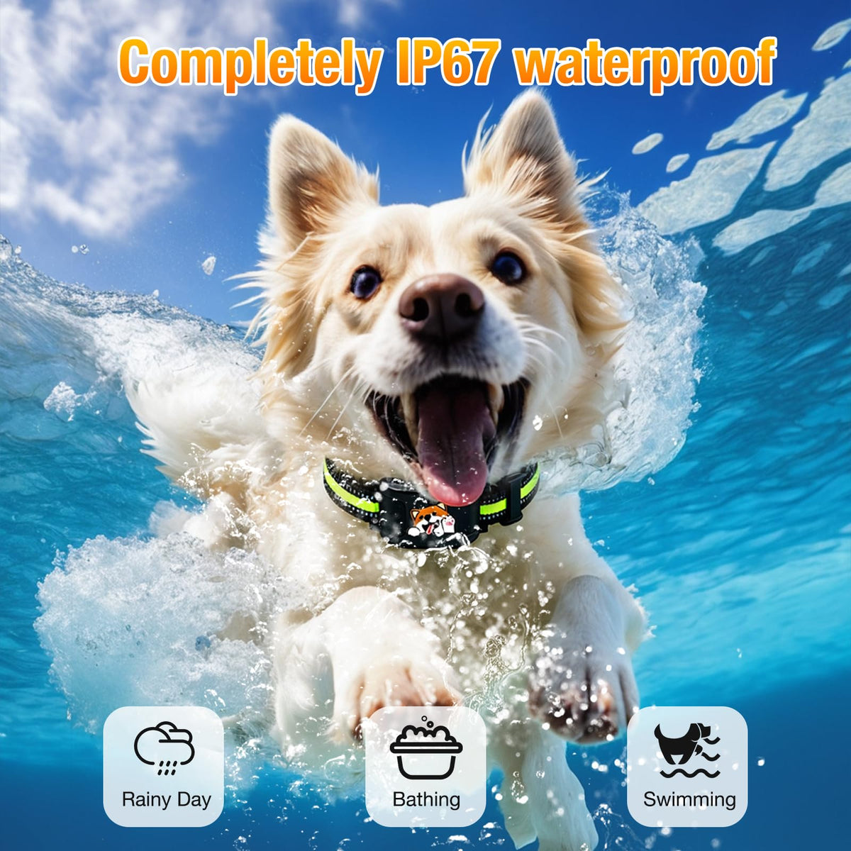 Wireless Dog Fence System with Training Collar X318001