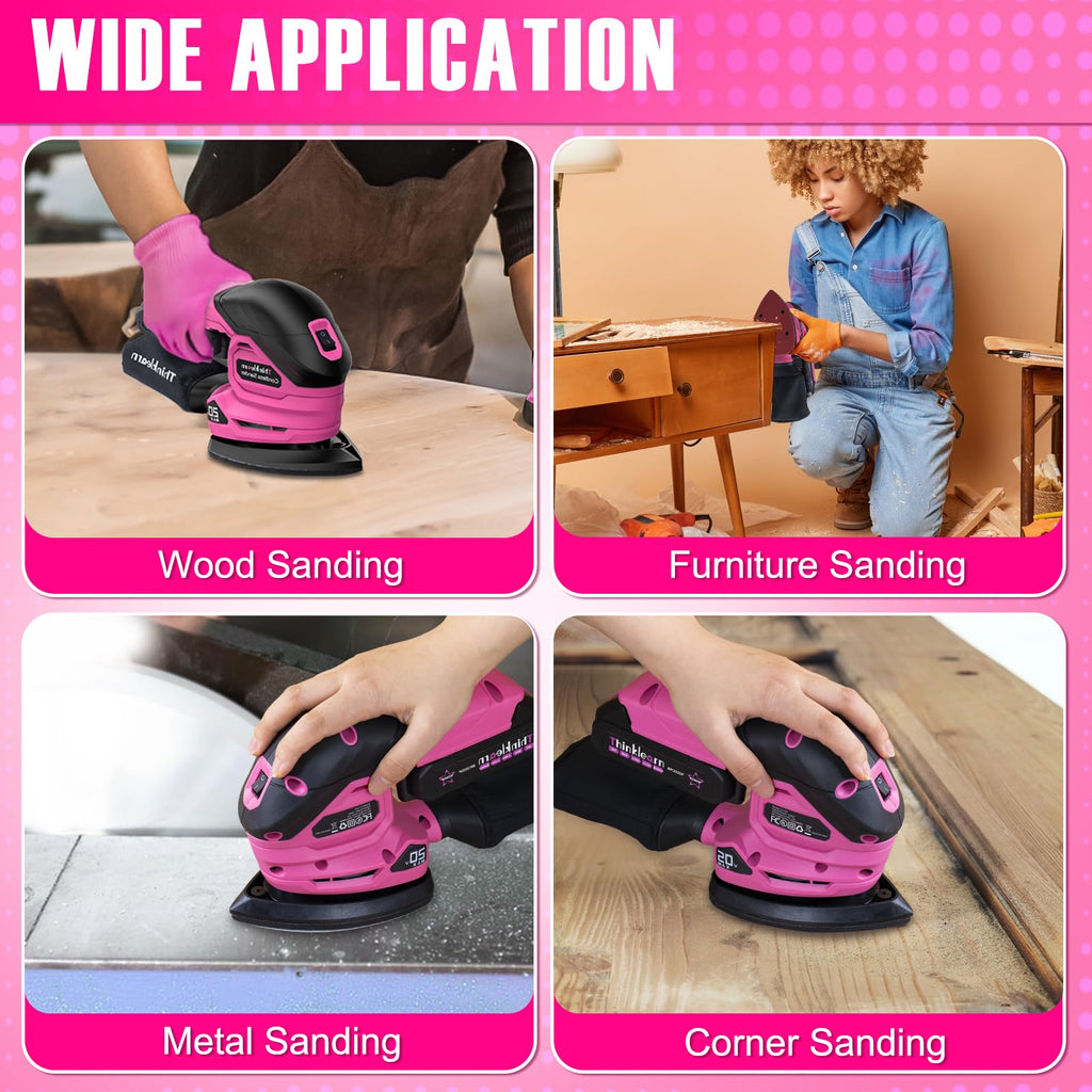 Cordless Detail Sander V8163