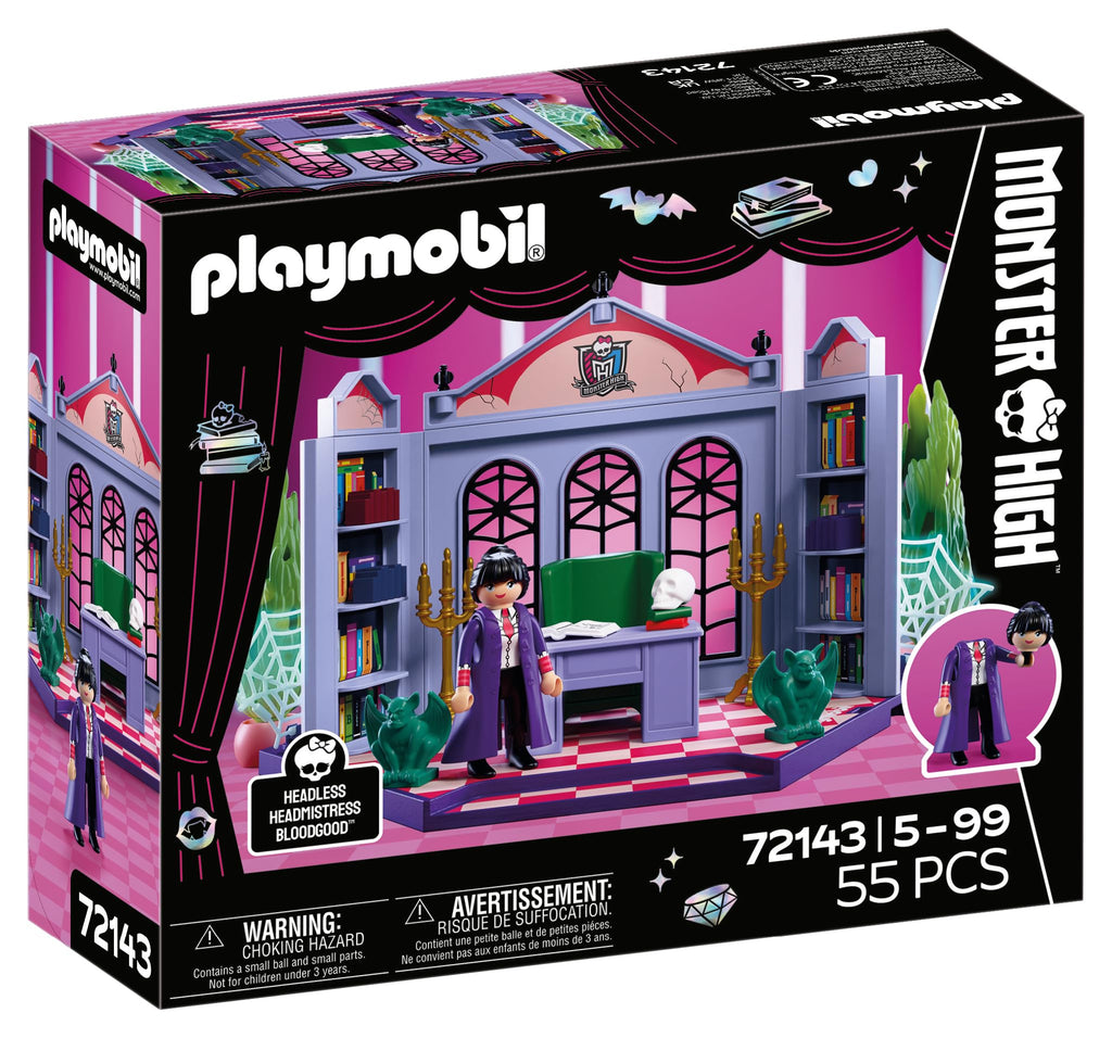 Monster High Office Playset with Desk and Glow-in-the-Dark Spider Webs N286189
