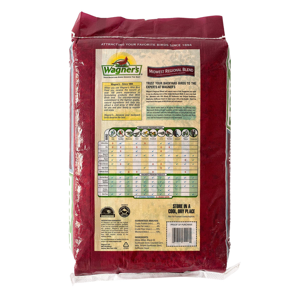 Bird Food Bundle 20 lbs and Safflower Seed 5 lbs C7351