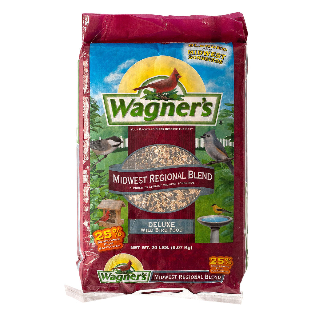 Bird Food Bundle 20 lbs and Safflower Seed 5 lbs C7351