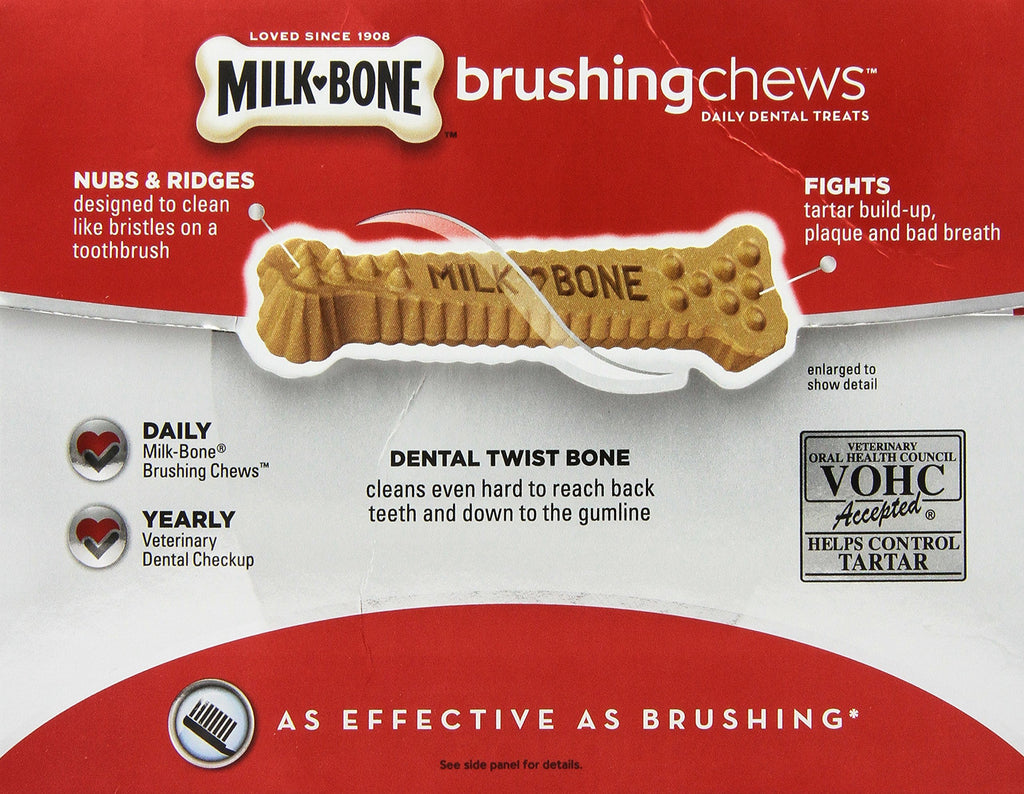 Brushing Chews Daily Dental Treats 22 Ounce 28 Bones N70931